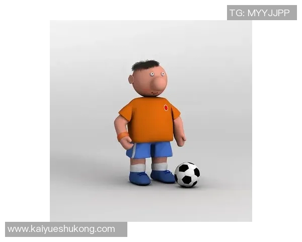 卡通风格足球队员男球星头像设计创意展示